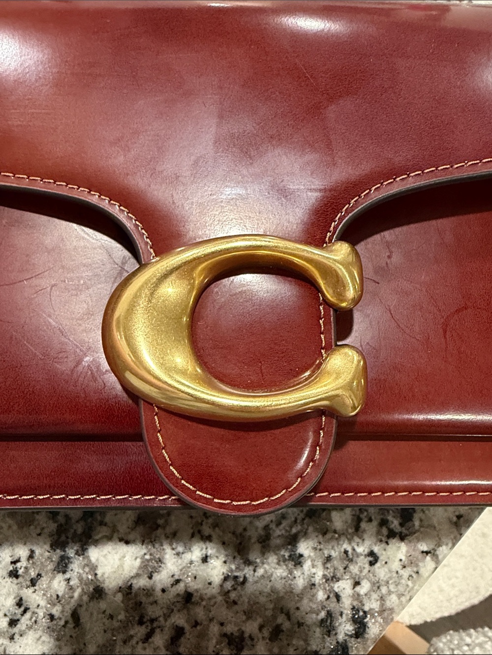 Coach Tabby 26 - Shiny Brown Leather - Picture 5 of 9